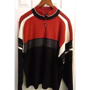Vintage‎ Demetre Men's Knit Pullover Long Sleeve Sweater Large